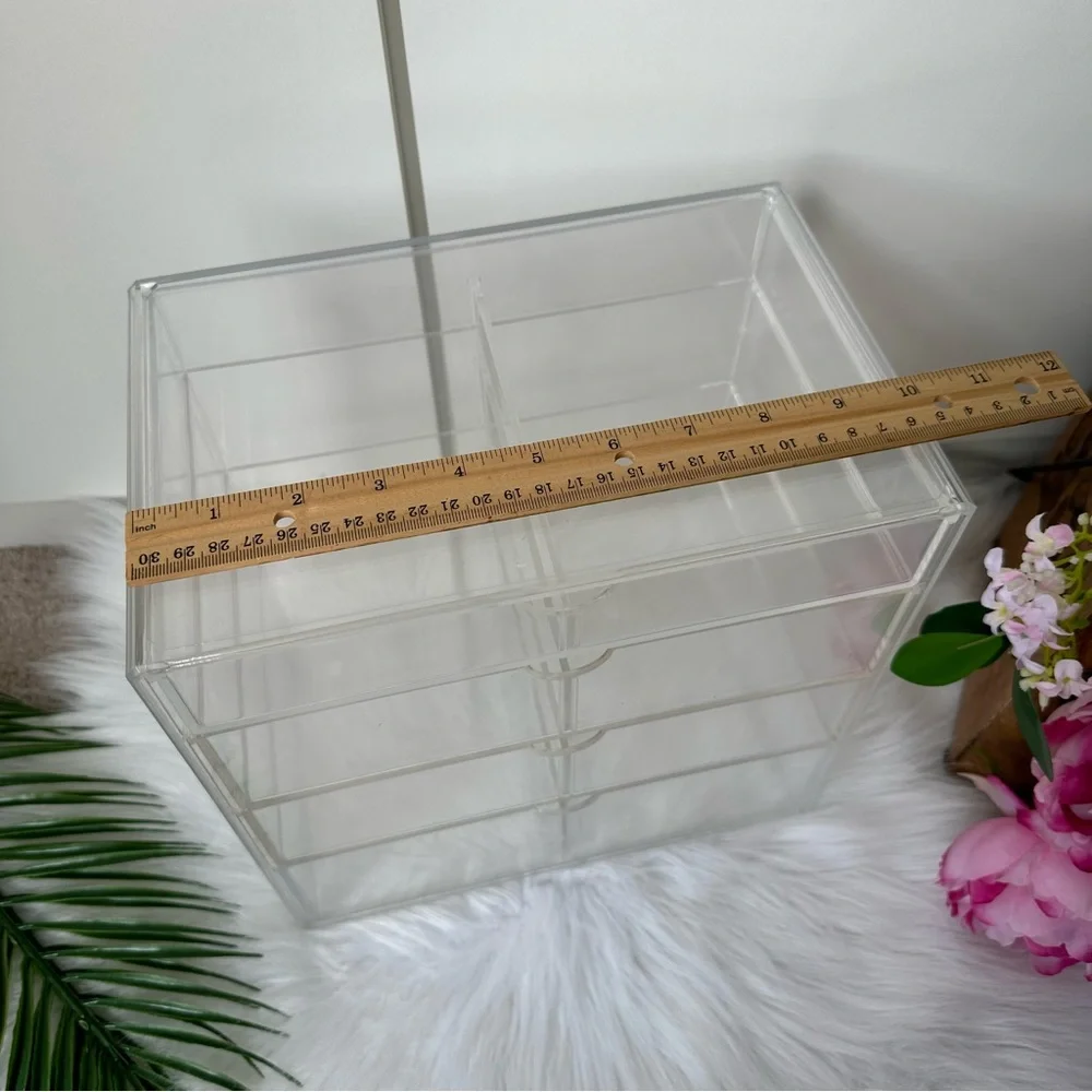 OnDisplay 4 Tier Acrylic Cosmetic/Makeup Organizer